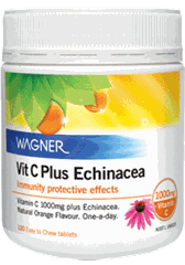 Wagner Vit C + Echinacea Chew 120 Tablets
