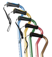 MLE Walking Cane Comfort Ergo Green