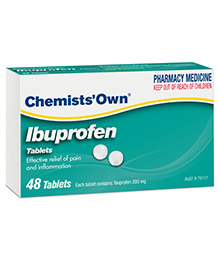Chemist Own Ibuprofen 200mg 48 Tablets