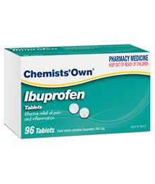 Chemist Own Ibuprofen 200mg 96 Tablets