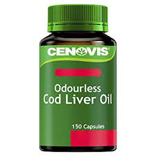 Cenovis Odourless Cod Liver Oil 150 Capsules