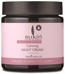 Sukin Sensitive Calming Night Cream 120ml