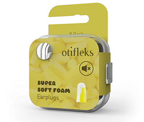 Otifleks Foam Earplugs 8 Pack