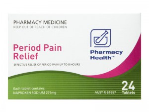 Pharmacy Health Period Pain Tablets 24