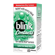 Blink Contacts Eye Drops 10ml NEW