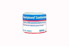 Handyband Conforming White 2.5cmx1.5m (9483)