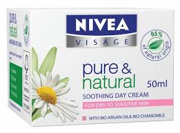 Nivea Visage Pure & Natural Soothing Day Cream 50ml