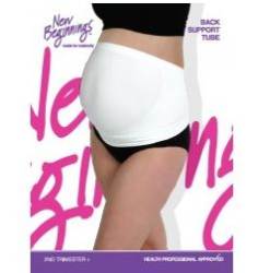 New Beginnings Back Support Tube White M