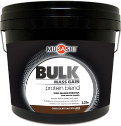 Musashi Bulk Mass Gain 2.28kg Chocolate
