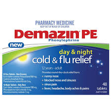 Demazin PE Day & Night Cold & Flu Relief 48 Tablets