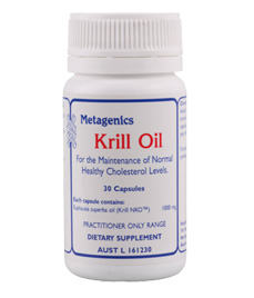 Metagenics Krill Oil 30 Capsules