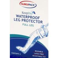 Surgipack Keepdry Waterproof Full Leg Protector 2 Packs