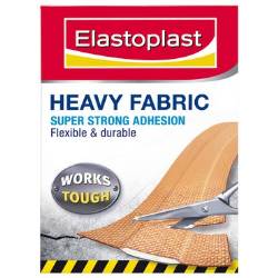 Elastoplast Heavy Duty Fabric 10cmx6cm 10 Strips (48476)