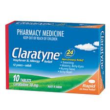Claratyne Rapid 10mg 10 Tablets