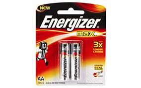 Energizer Battery MAX AA Batteries E91 2 Pack