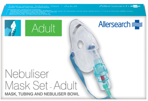 Allersearch Adult Nebuliser Mask Set