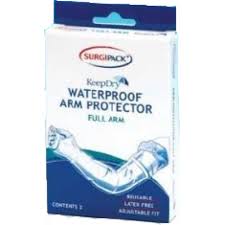 Surgipack Keepdry Waterproof Full Arm Protector 2 Packs