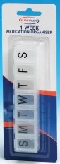 SurgiPack Safe-T-Dose One Week Medication Organiser 6069