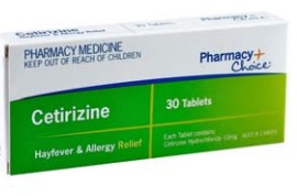 Pharmacy Choice Cetirizine Hayfever & Allergy Relief 30 Tablets
