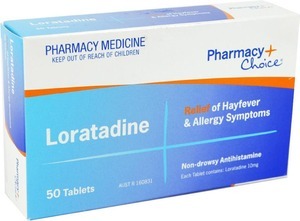 Pharmacy Choice Loratadine 50 Tablets
