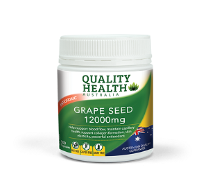 Quality Health Grapeseed 1200mg 300 Capsules