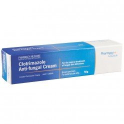 Pharmacy Choice Cloratimazole Antifungal Cream 50g