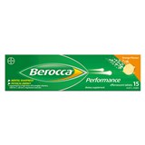 Berocca Performance Effervescent Orange 15 Tablets