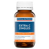 Ethical Nutrients  Extra C Zingles 50 Tablets