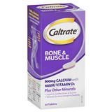 Caltrate Bone  Muscle Health 60 Tablets