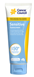 Cancer Council Sensitive SPF50 110ml