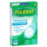 Polident Whitening Cleanser 36 Tablets