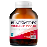 Blackmores Natural E 1000IU 100 Capsules