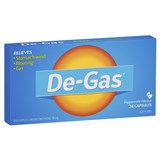 De Gas 100mg 24 Capsules