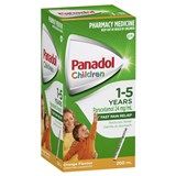 Panadol Children 1  5 Year Orange 200ml