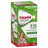 Panadol Children 5  12 Years Strawberry 100ml