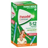 Panadol Children 5  12 Year Orange 100ml