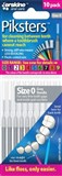 Piksters Size 0 Grey Interdental Brush 10 Pack