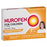 Nurofen 7 Orange Chewable Capsules 12