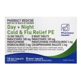 Pharmacy Health Cold  Flu Day  Night PE 24