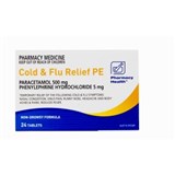Pharmacy Health Cold  Flu PE 24 Tablets