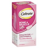 Caltrate Bone  Muscle Health 50 100 Tablets