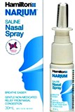 Hamilton Narium Nasal Spray Saline 30ml