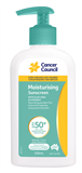 Cancer Council Sunscreen Moisturising SPF50 200ml