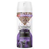 Lynx Antiperspirant Aerosol Collision Leather  Cookies 165ml