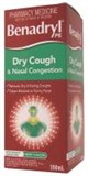 Benadryl Pe Dry Cough  Nasal Congestion 200ml