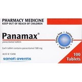 Panamax 500mg 100 Tablets