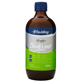 Faulding Tonics Olive Leaf Extract 500mL