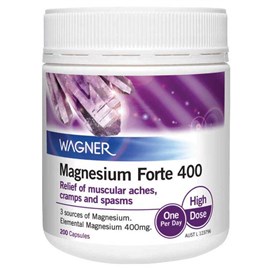 Wagner Magnesium Forte 400mg 200 Capsules