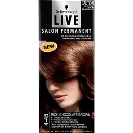 Schwarzkopf Live Salon Permanent 4.45 Rich Chocolate Brown