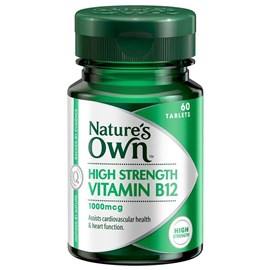 Nature's Own Vitamin B12 1000mcg 60 Tablets
